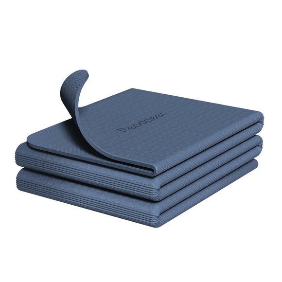 Readaeer Foldable Yoga Mat Set – 2-Pack, 6mm Thick, Non-Slip, with Carrying Bag - Picture 7 of 10